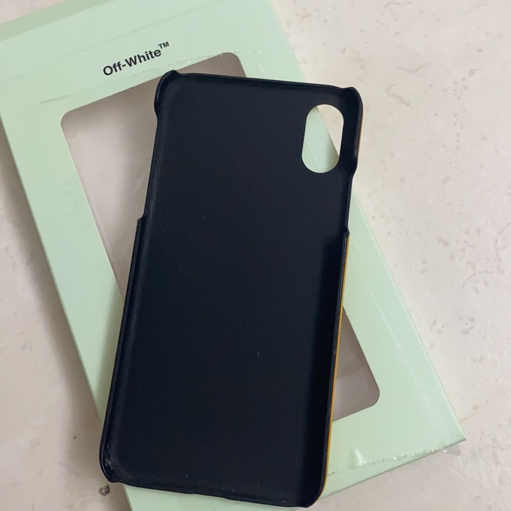 Off-white iPhone X case yellow - Picture 3 of 5